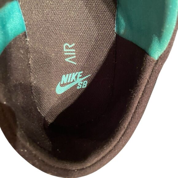 Men’s Nike SB Stefan Janoski Max sneaker black and mint colorway. Size 13 - Picture 9 of 12